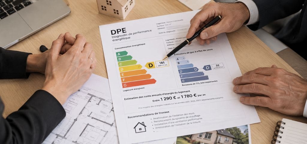 Diagnostic de performance énergétique (DPE) : responsabilité du diagnostiqueur immobilier à Lille